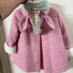 Pink Unicorn Kids Coat